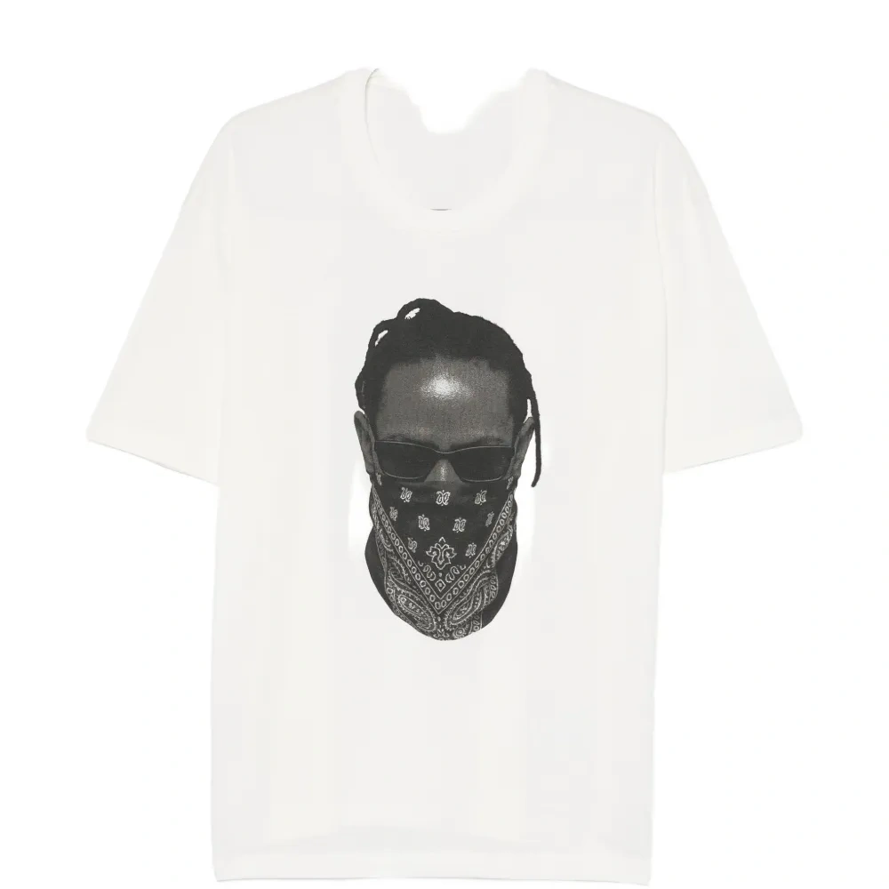 Футболка с принтом маски