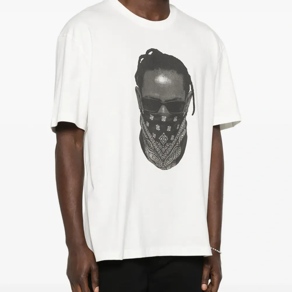 Футболка с принтом маски