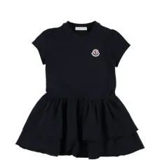 Мини-платье с нашивкой-логотипом