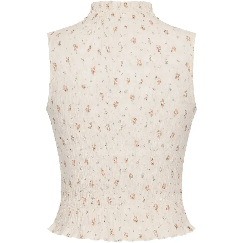 Блузка Adri с оборками и цветочным принтом Блузка Adri с оборками и цветочным принтом