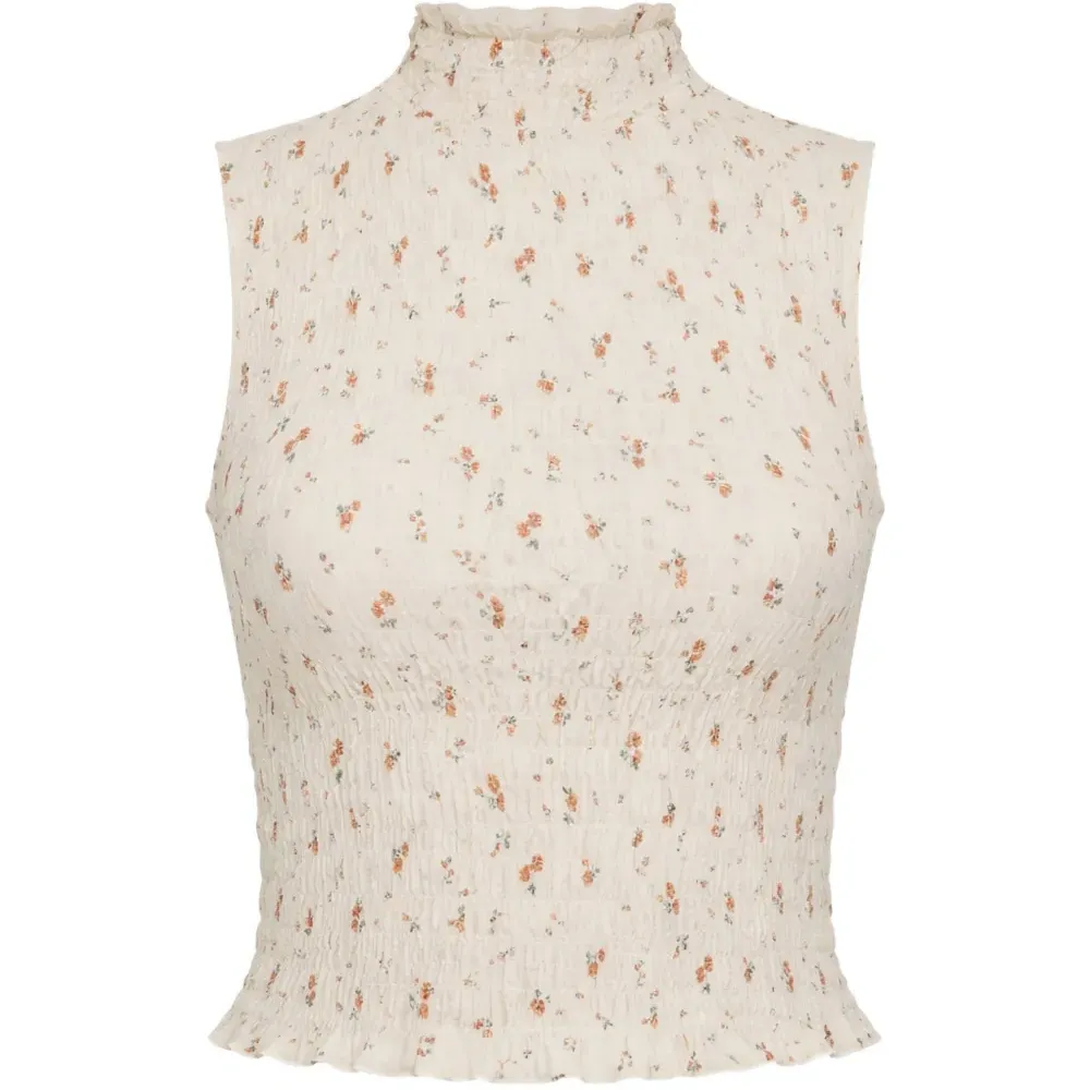 Блузка Adri с оборками и цветочным принтом Блузка Adri с оборками и цветочным принтом