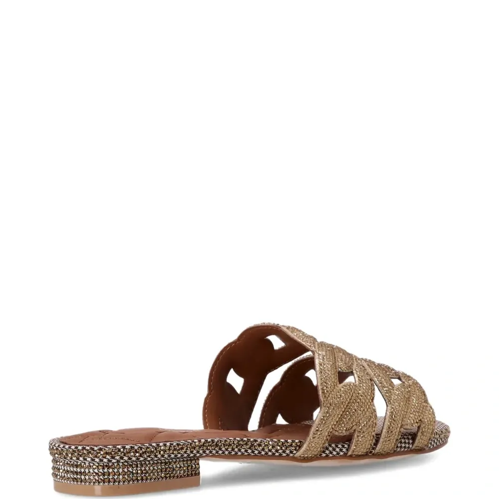 Сандалии с кристаллами Сандалии с кристаллами