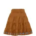 Вышитая многослойная юбка