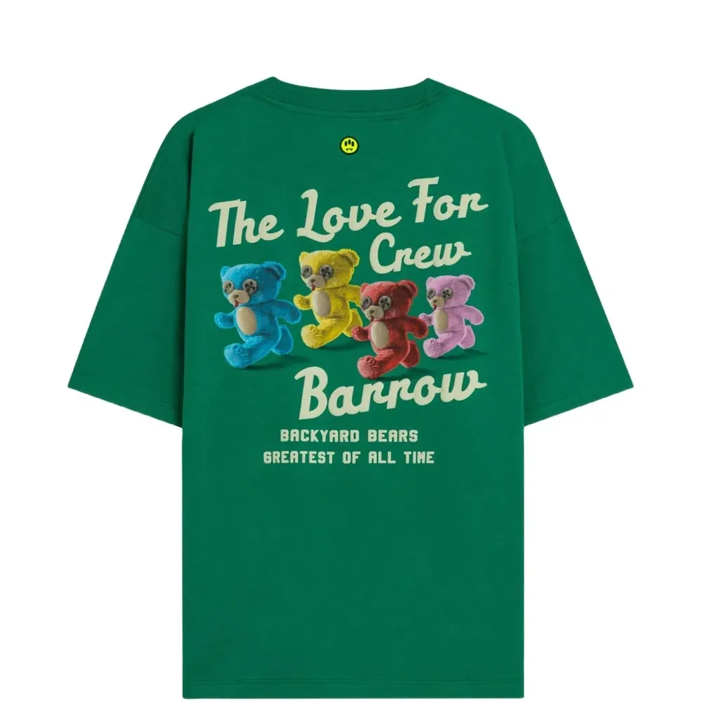 Футболка с круглым вырезом и принтом