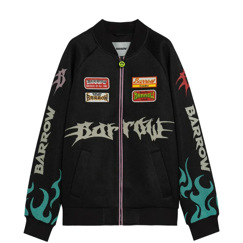 Бомбер с длинными рукавами