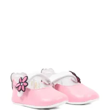 Туфли для первых шагов с цветочным декором Туфли для первых шагов с цветочным декором