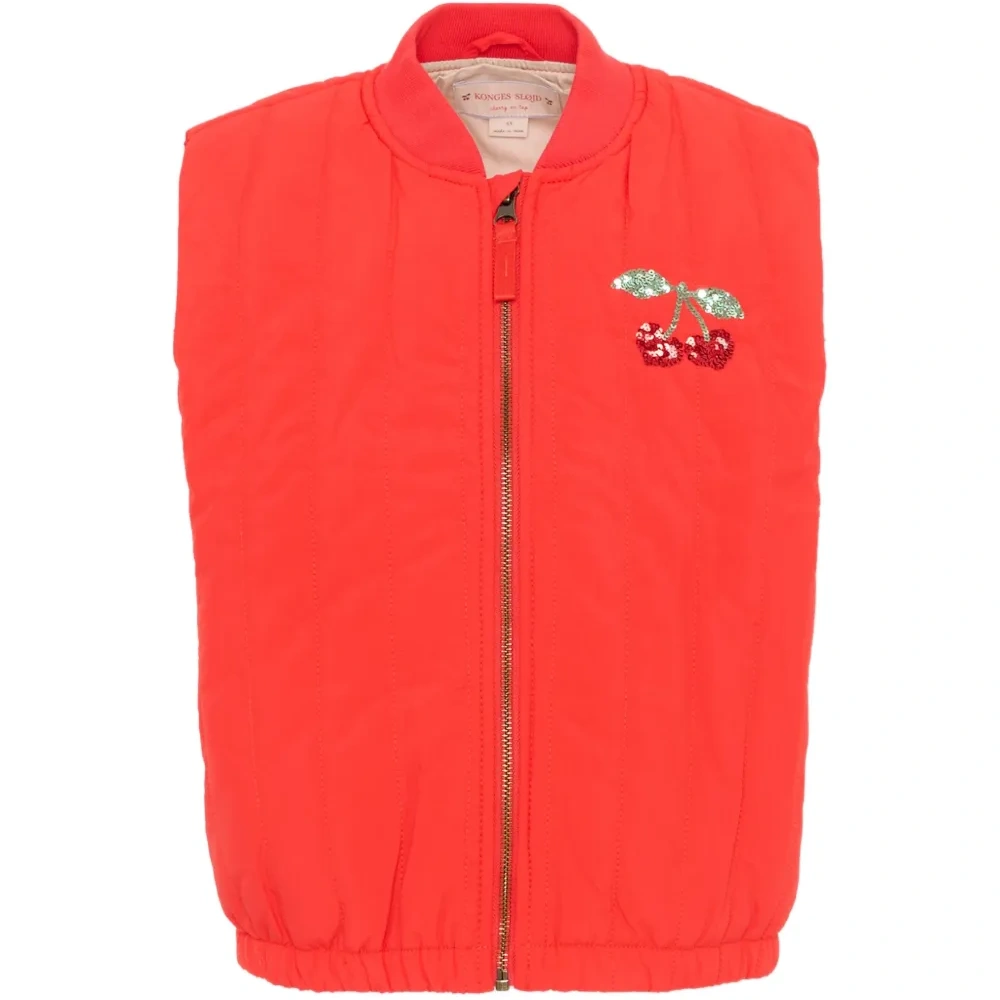 Декорированный стеганый жилет