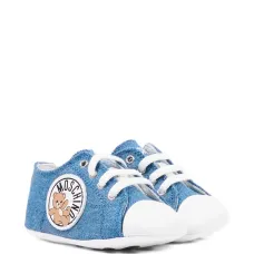 Пинетки с нашивкой-логотипом