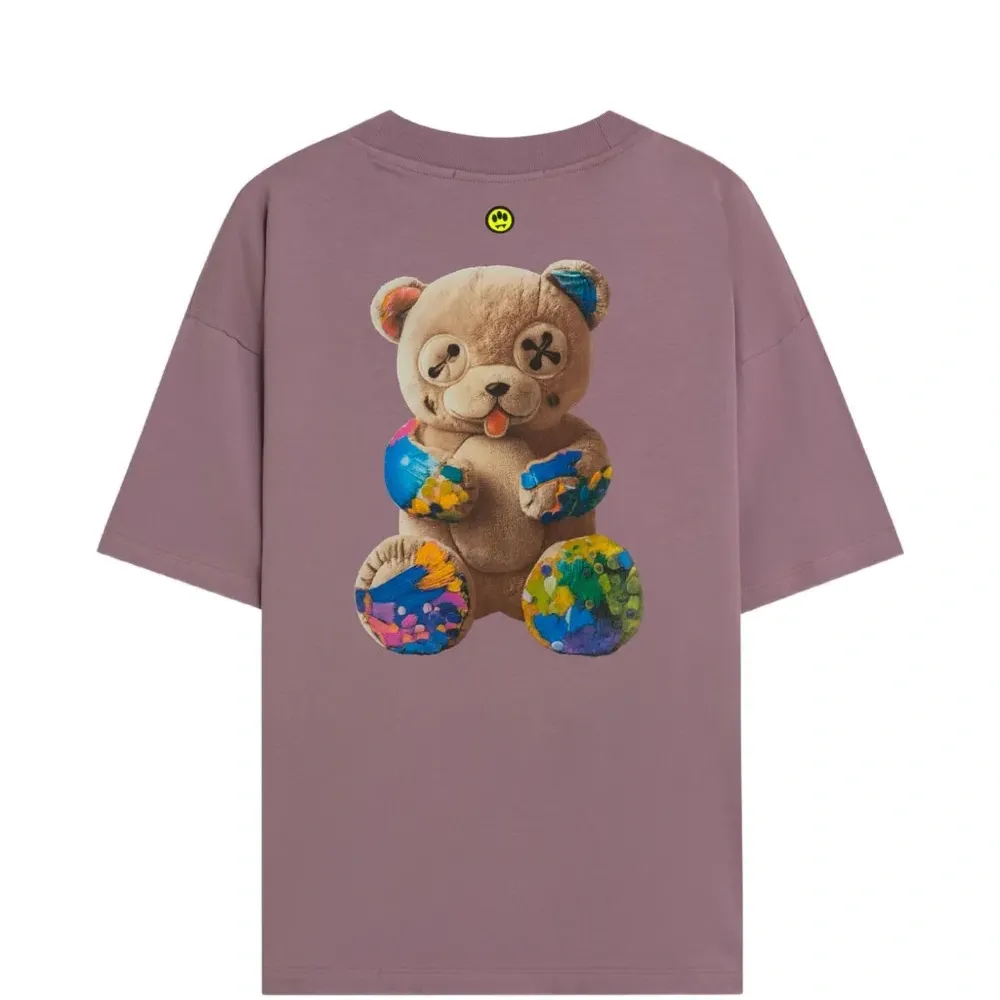 Футболка с графическим принтом и круглым вырезом