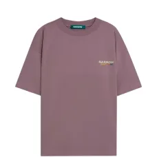 Футболка с графическим принтом и круглым вырезом