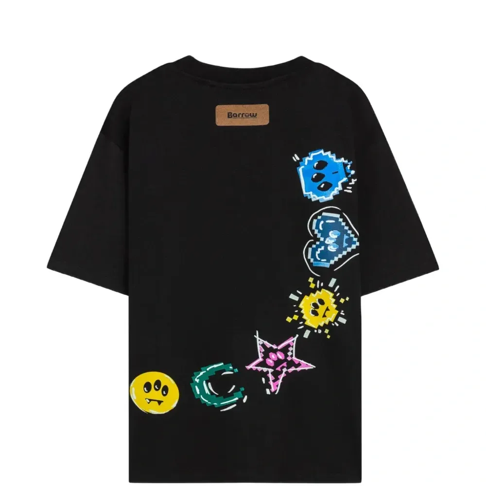 Футболка с круглым вырезом и графическим принтом