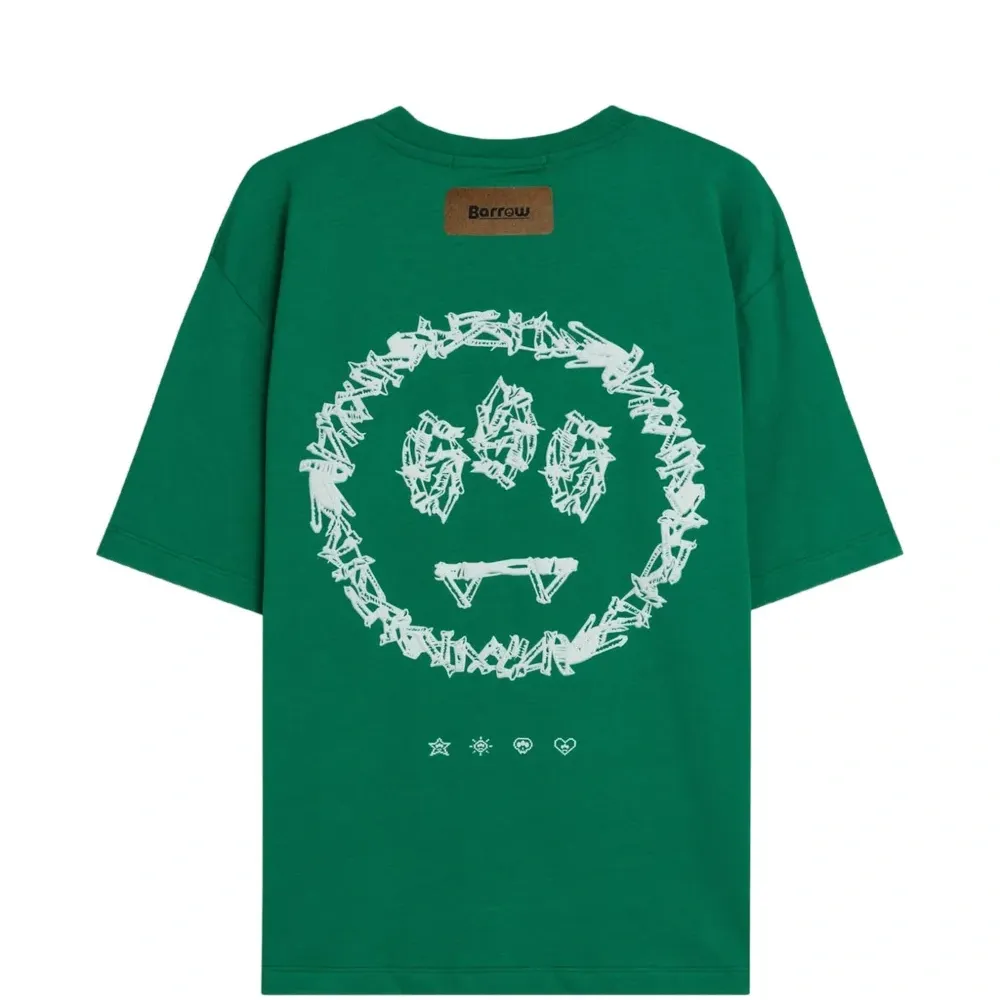 Футболка с круглым вырезом и графическим принтом