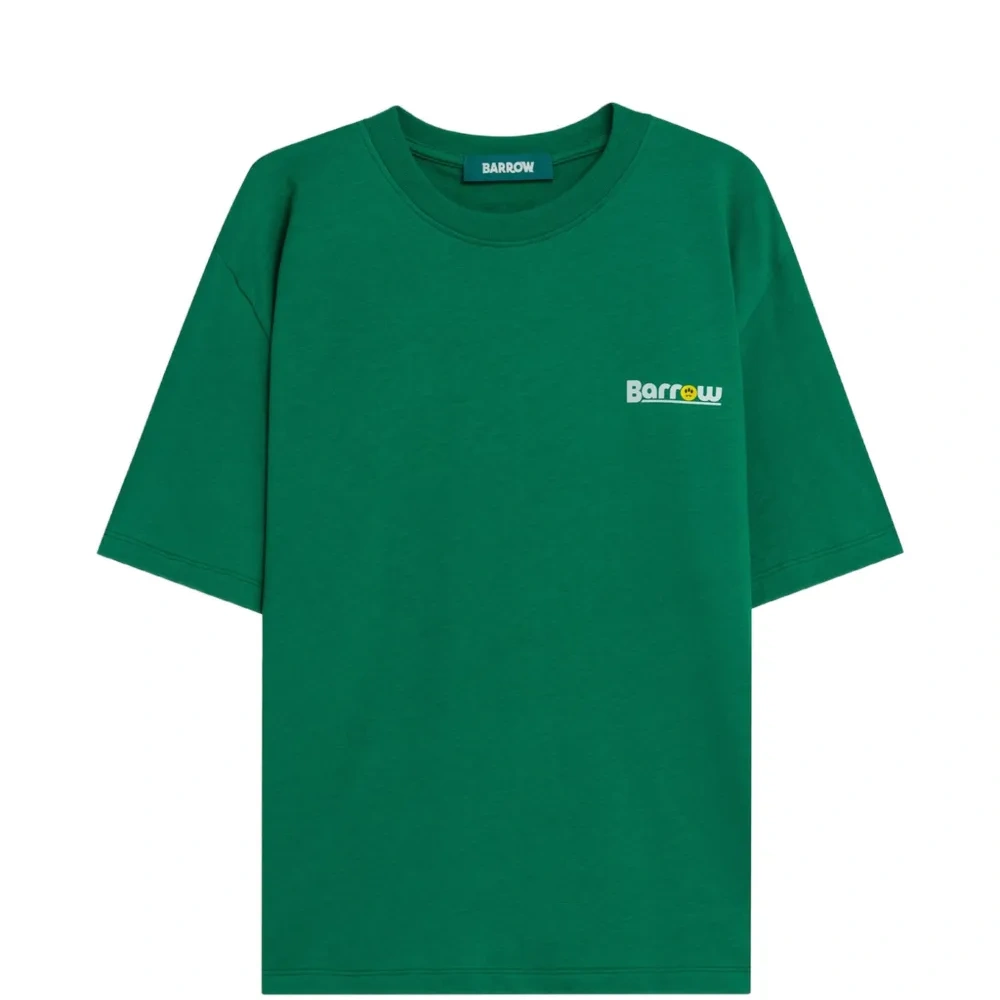 Футболка с круглым вырезом и графическим принтом