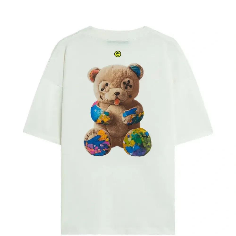 Футболка с графическим изображением мишки