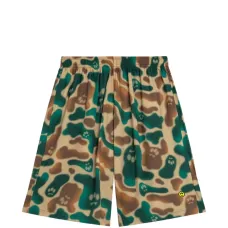 Камуфляжные шорты на шнурке