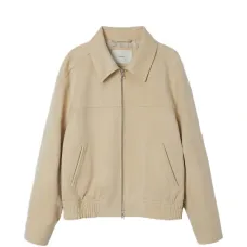 Бомбер с длинными рукавами