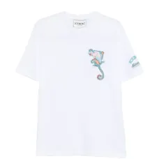 Футболка с вышивкой "обезьяна" Футболка с вышивкой "обезьяна"