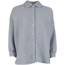 Рубашка вафельной вязки