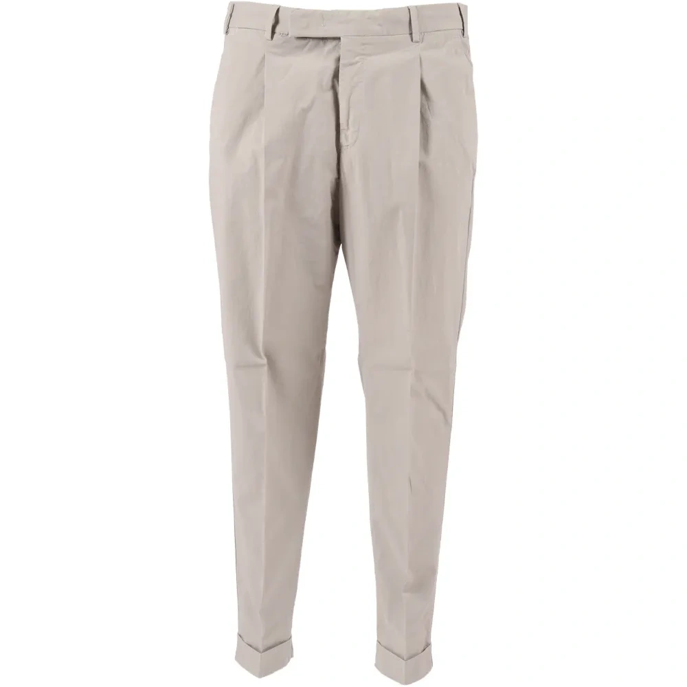 Брюки с клапанами и складками