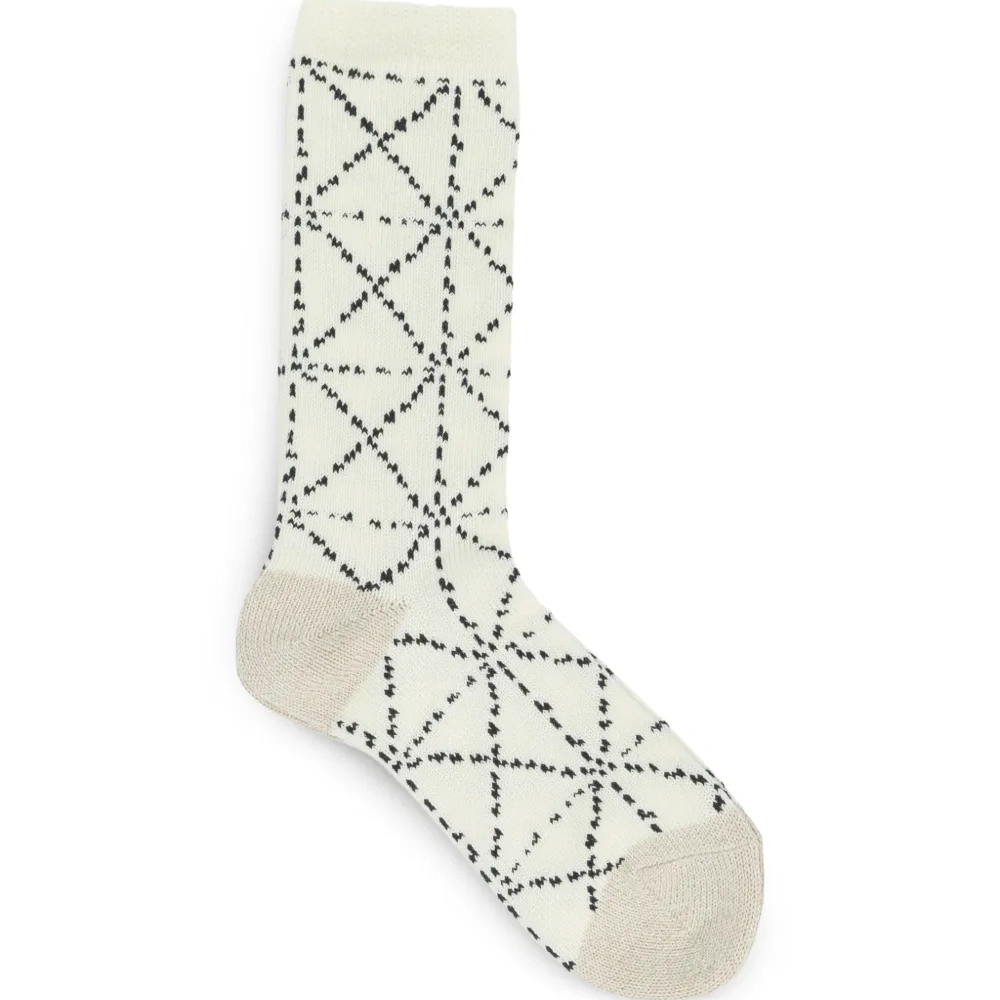 Носки с геометрическим узором Носки с геометрическим узором