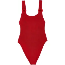 Купальник Domino с жатой отделкой