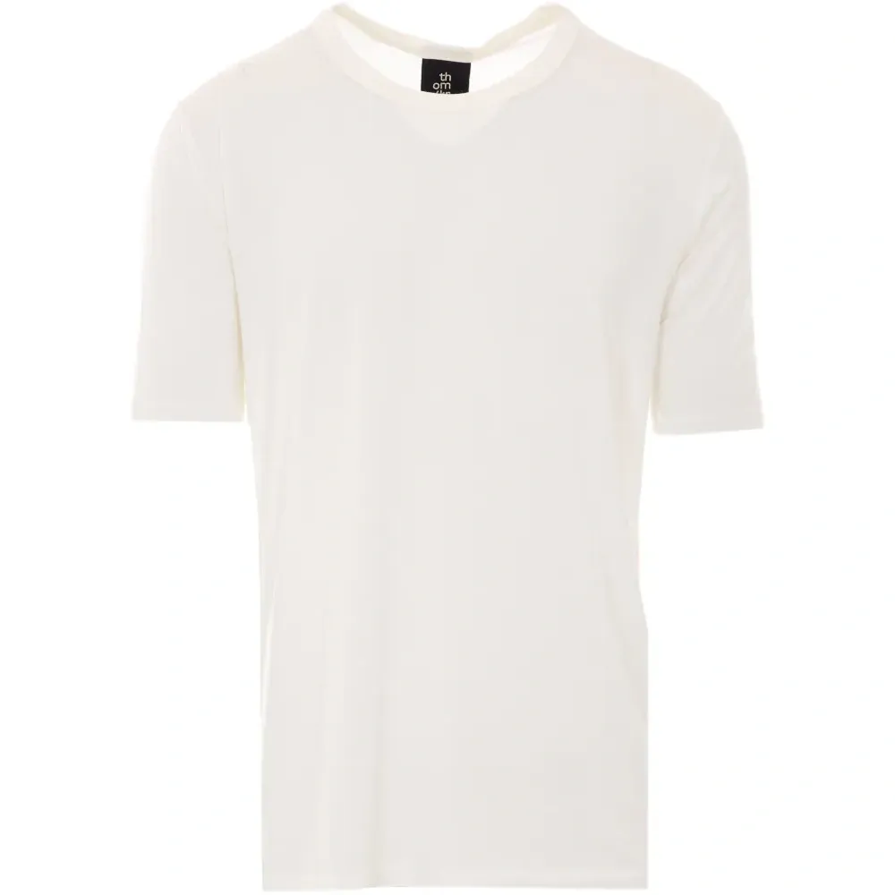 Футболка с круглым вырезом