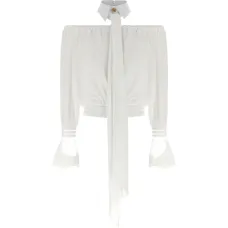 Блузка с открытыми плечами