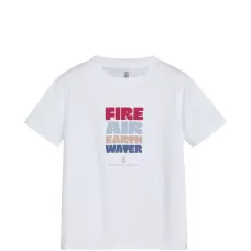 Футболка из хлопкового джерси с принтом Футболка из хлопкового джерси с принтом