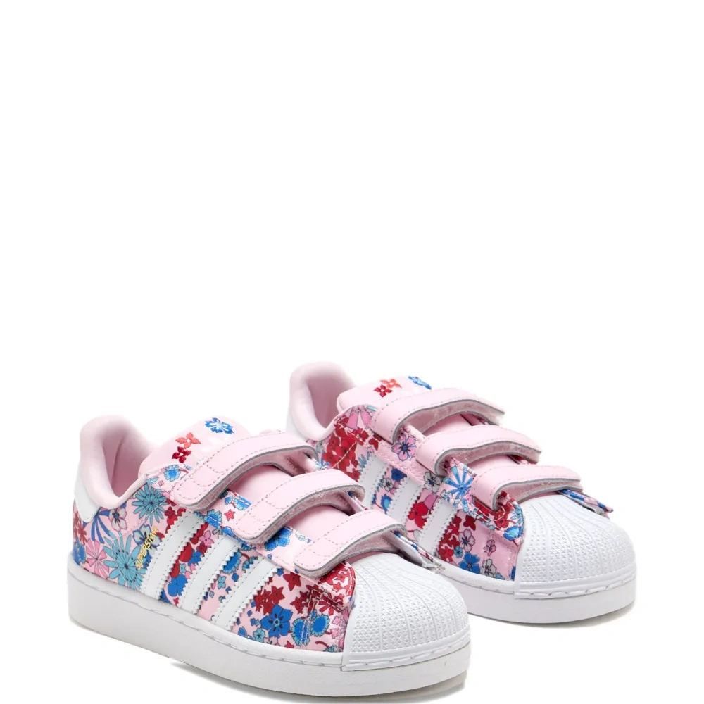 Кроссовки Superstar с цветочным узором