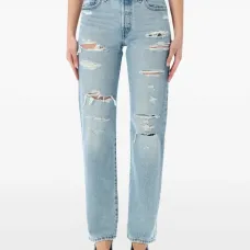 Джинсы 501® в стиле 90-х с эффектом потертостей Джинсы 501® в стиле 90-х с эффектом потертостей