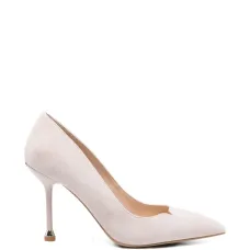 Туфли-лодочки на каблуке с заострённым мысом