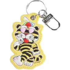 Брелок с изображением тигра в мультяшном стиле