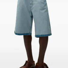 Шорты с карманами и шлевками для ремня