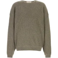 Свитер вафельной вязки