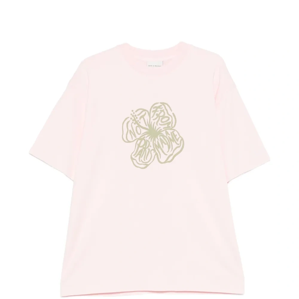 Футболка с цветочным принтом