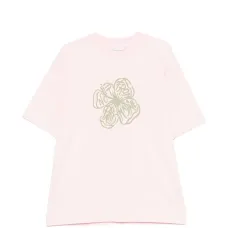 Футболка с цветочным принтом