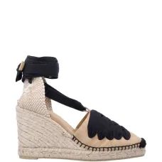 Эспадрильи Curtis из замши с шнуровкой