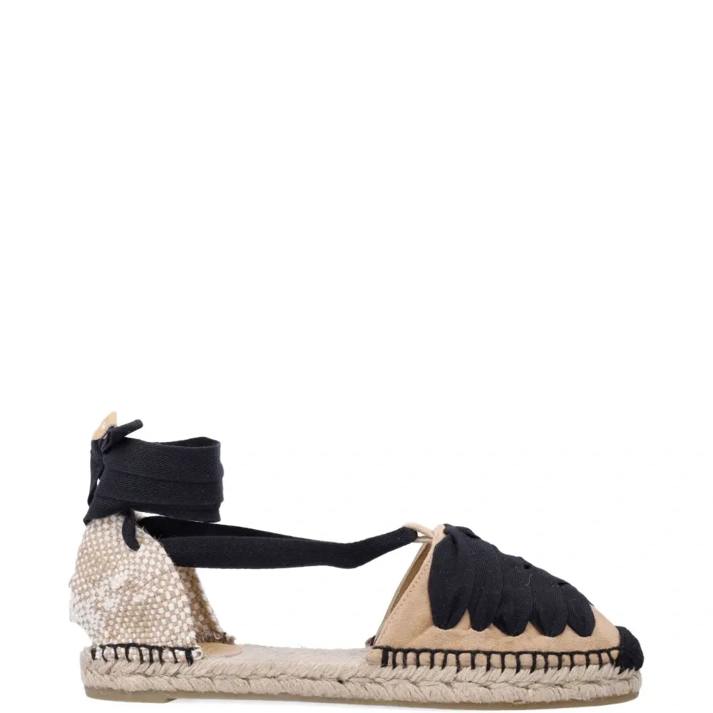 Эспадрильи Kiva с лентами-завязками на щиколотке