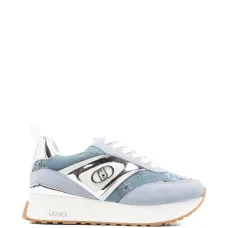 Кроссовки с цветочным принтом