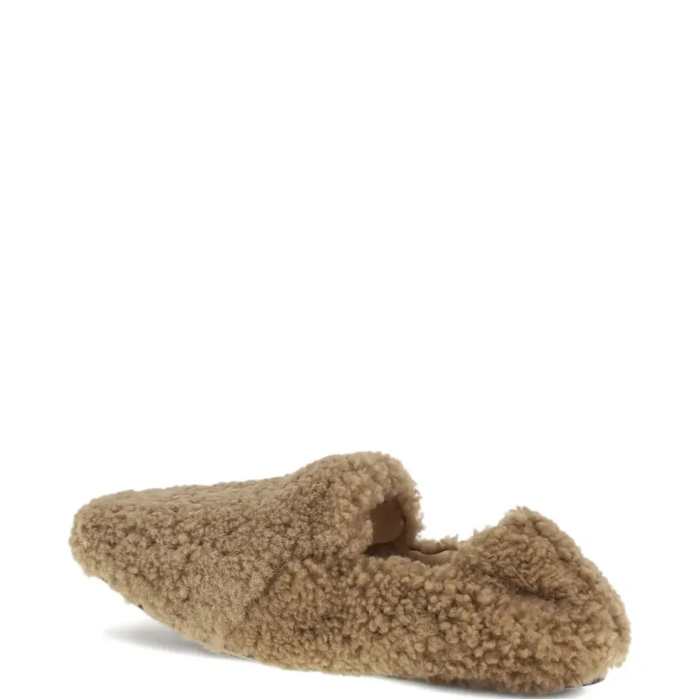 Лоферы из овчины