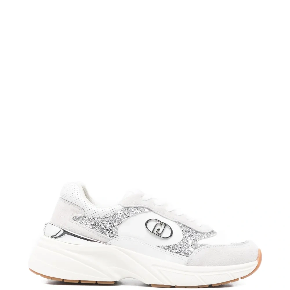 Кроссовки LJ01 с блестящей нашивкой-логотипом Кроссовки LJ01 с блестящей нашивкой-логотипом