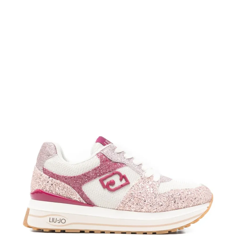 Кроссовки Maxi Wonder с логотипом и блестками