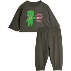 Костюм с принтом инопланетянина