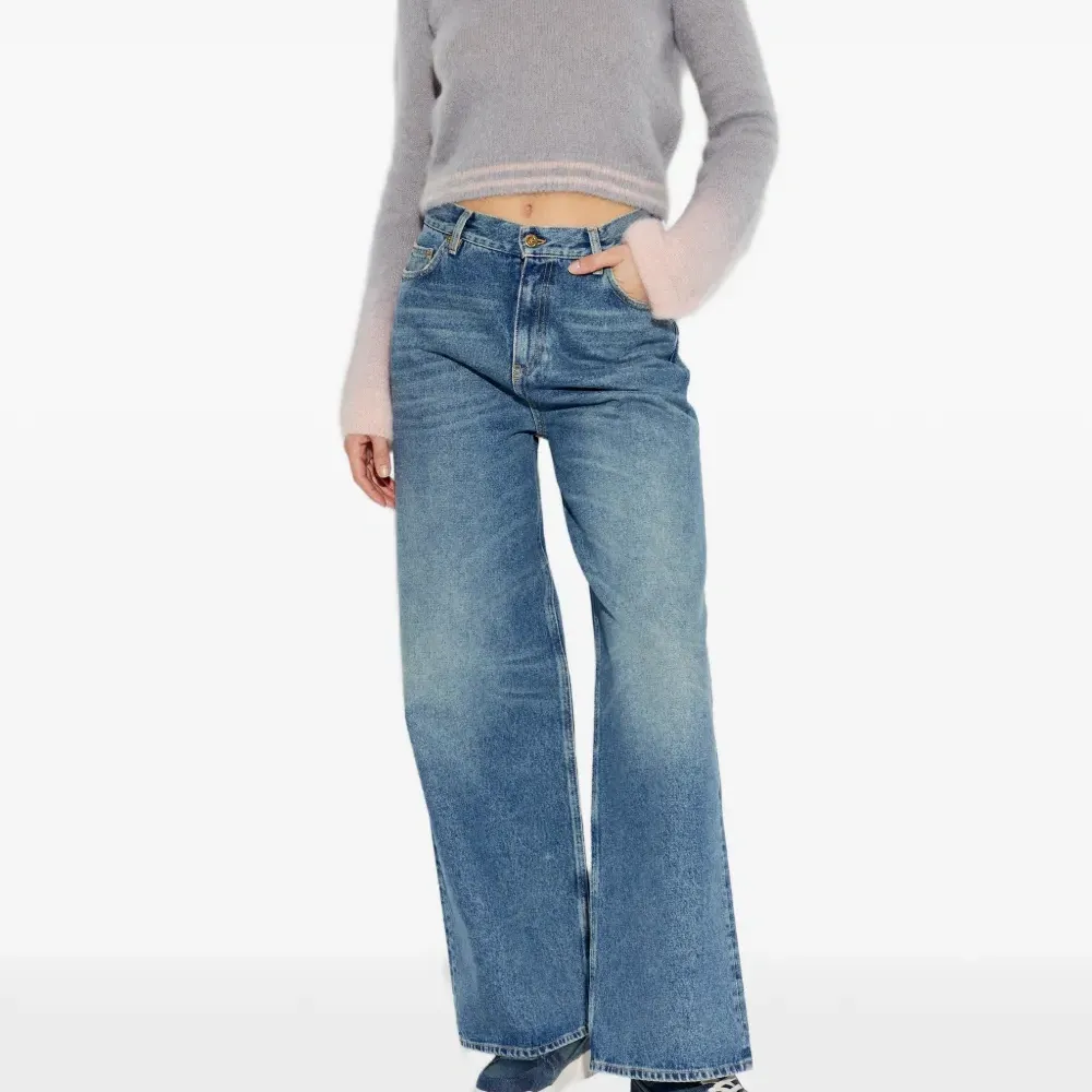 Кеды с эффектом денима и нашивкой с логотипом