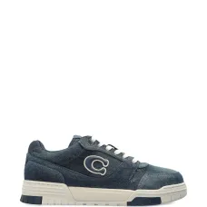 Кеды с эффектом денима и нашивкой с логотипом Кеды с эффектом денима и нашивкой с логотипом