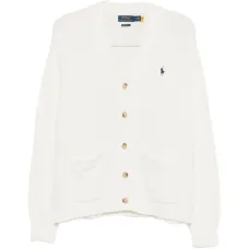 Кардиган с пуговицами и карманами