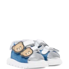 Сандалии с нашивкой в виде мишки Сандалии с нашивкой в виде мишки