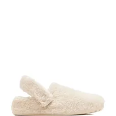 Тапочки с фактурой шерпы Тапочки с фактурой шерпы