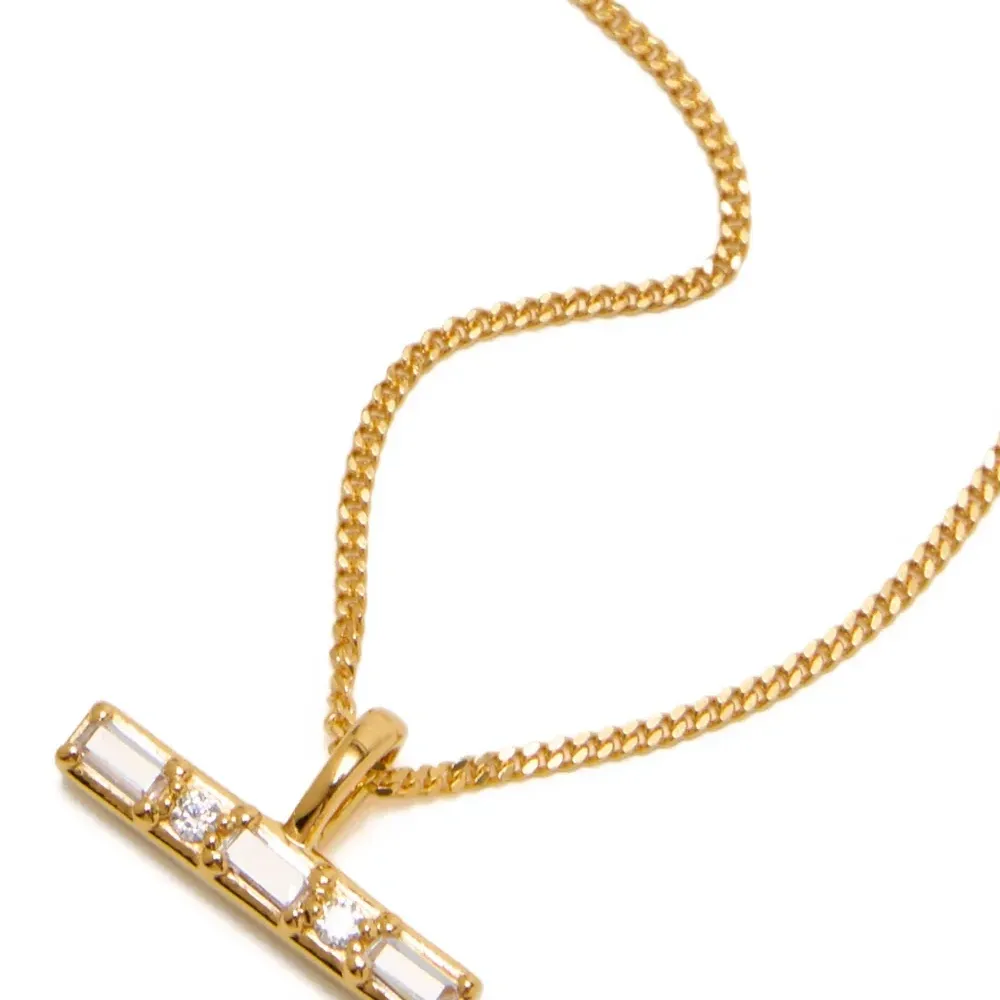 С X Lucy Williams ожерелье с Т-образной застежкой