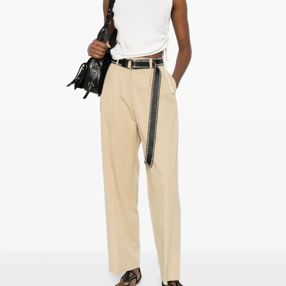 Брюки со складками